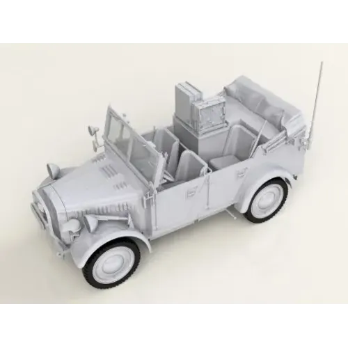 Авто-мото Збірна модель1:35 Німецький автомобіль радіозв҆язку le.gl.Einheitz-Pkw Kfz.2 ICM 35583