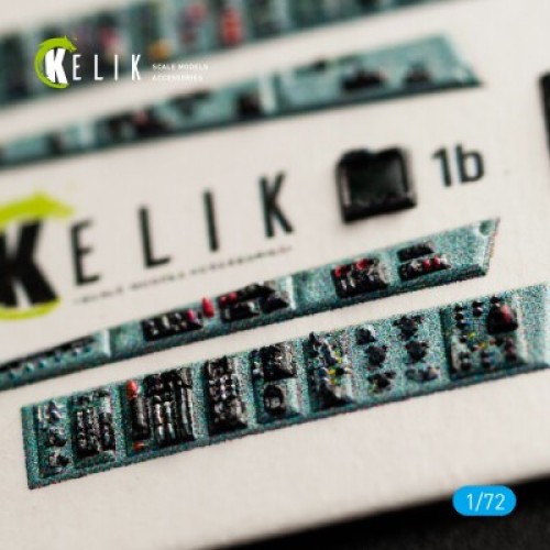 Декалі SU-27 3D декаль інтер'єр для комплекту Trumpeter 1:72 KELIK K72040