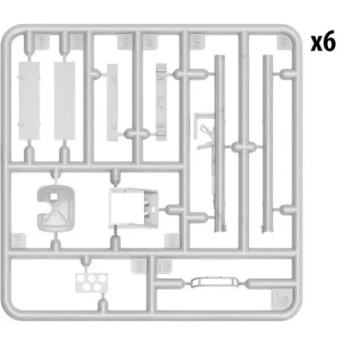 Наборы деталировки Сборная модель 1:35 Набор немецкие противотанковые гранатометы Миниарт 35263