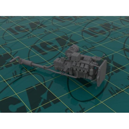 Авто-мото Военный грузовик КамАЗ 4310 (ICM 35001)