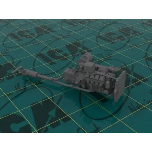 Авто-мото Военный грузовик КамАЗ 4310 (ICM 35001)