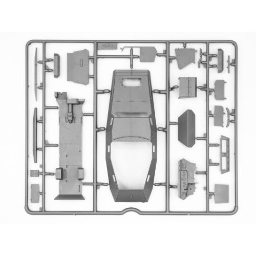 Бронетехніка та артилерія Збірна модель 1:35 Бронеавтомобіль Sd.Kfz. 247 Ausf.B ICM 35110