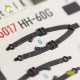 Декалі HH-60G Pave Hawk 3D декаль інтер'єр для комплекту Kitty Hawk 1:35 KELIK K35017