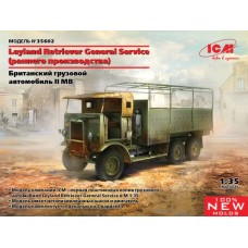 Збірна модель 1:35 Британський грузовий автомобіль Leyland Retriever (раннє виробництво) ICM 35602