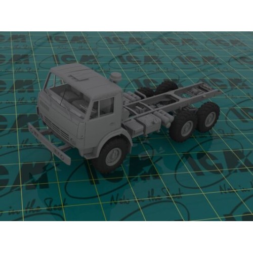 Авто-мото Военный грузовик КамАЗ 4310 (ICM 35001)