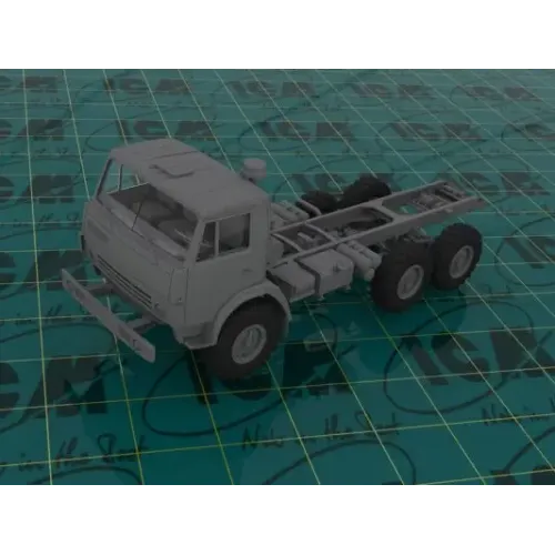 Авто-мото Военный грузовик КамАЗ 4310 (ICM 35001)