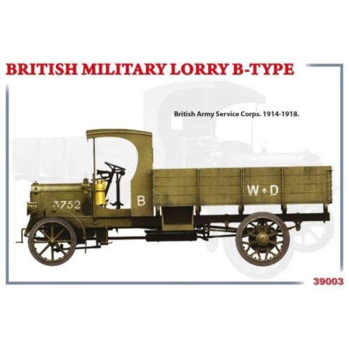 Авто-мото Збірна модель 1:35 Британська військова вантажівка B-Type MiniArt 39003
