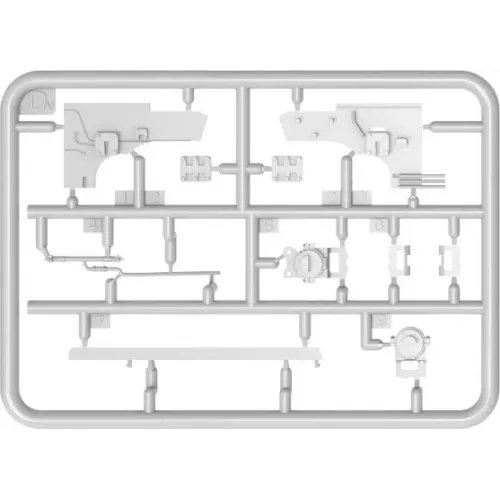 Бронетехника и артиллерия Сборная модель 1:35 Комплект трансмиссии Т-54 (ранний) МиниАрт 37051