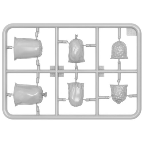 Наборы деталировки Сборная модель 1:35 Фермерская тележка и деревенские аксессуары МиниАрт 35657