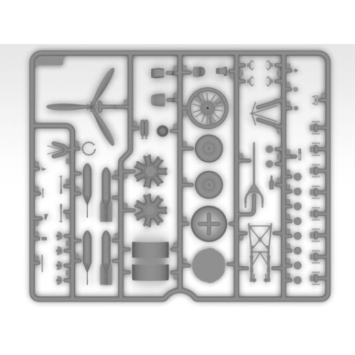 Сборная модель самолета Сборная модель 1:48 Самолет Ki-21-Ib 'Sally' с японскими пилотами и наземным персоналом ICM 48197 1:48