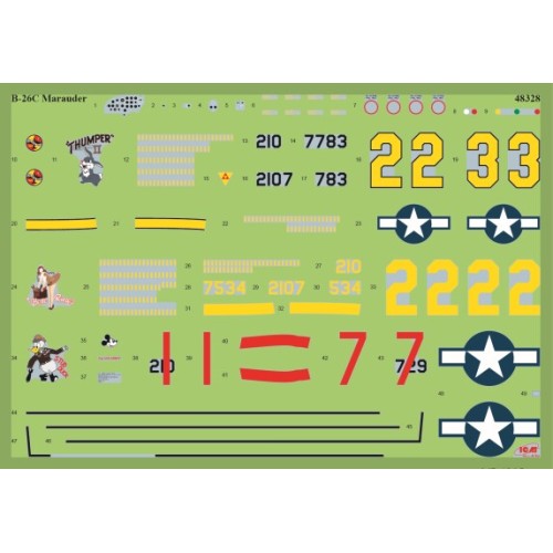 Сборная модель самолета Сборная модель 1:48 Набор "Завоеватели неба Европы" ICM 48324 1:48