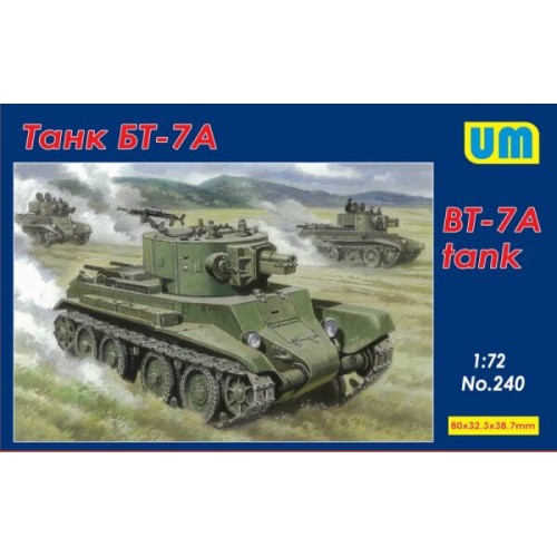 Бронетехника и артиллерия Танк БТ-7А 1:72