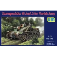 Немецкая САУ Sturmgeschutz 40 Ausf.G для финской армии 1:72