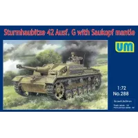 Sturmhaubitze 42 Ausf.G with Saukopf mantle