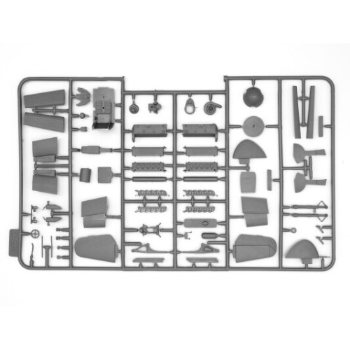 Літаки Збірна модель 1:48 німецький винищувач Messerschmitt Bf 109F-4:R6 ICM 48107
