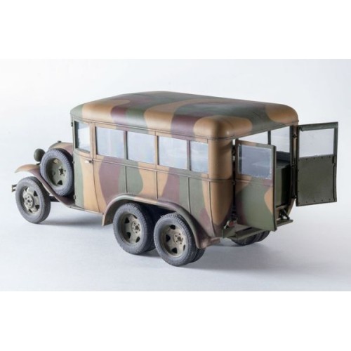 Авто-мото Штабной автобус ГАЗ-05-193 1:35