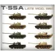 Бронетехника и артиллерия Средний танк Т-55А образца 1965 г., поздний с интерьером 1:35