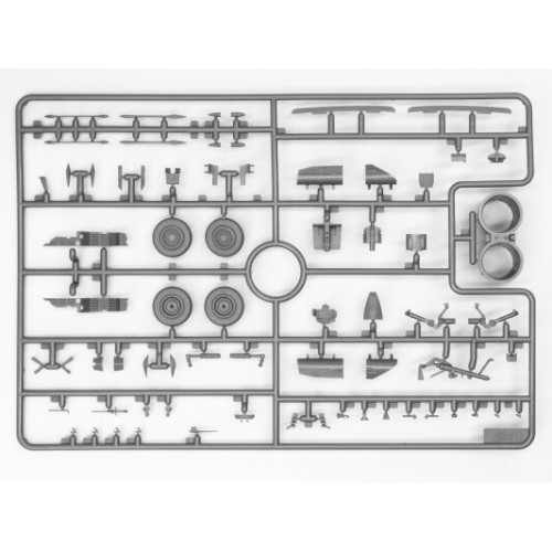 Збірна модель літака Збірна модель 1:72 літак МіГ-25ПУ, Радянський навчальний літак ICM 72178 1:72