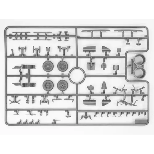 Збірна модель літака Збірна модель 1:72 літак МіГ-25ПУ, Радянський навчальний літак ICM 72178 1:72