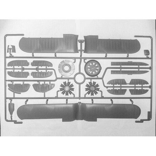 Збірна модель літака Збірна модель 1:32 Радянський винищувач Полікарпів I-153 "Чайка", ICM32010 1:32