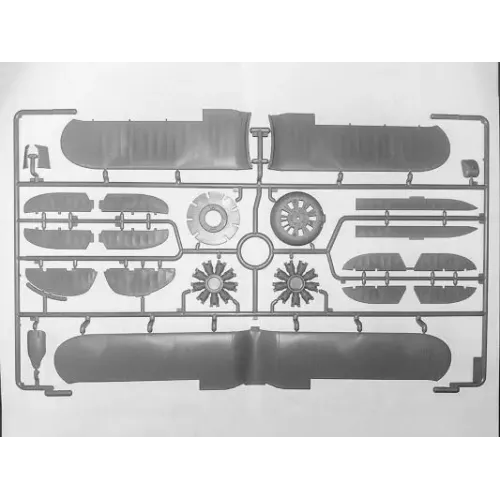 Сборная модель самолета Сборная модель 1:32 Советский истребитель Поликарпов I-153 "Чайка", ICM32010 1:32