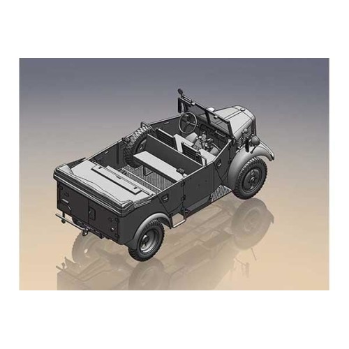 Авто-мото Збірна модель 1:35 Набір Позашляхові автомобілі Вермахту ICM DS3503