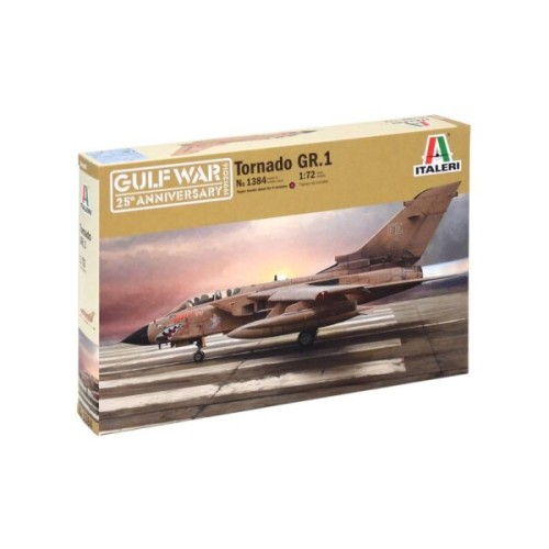 Сборная модель самолета Сборная модель 1:72 самолет Торнадо GR.1 RAG "Gulf War" Италери 1384 1:72