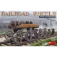 Вагони та поїзди Збірна модель 1:35 Набір Залізничні колеса Мініарт 35607