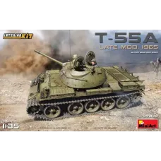 Средний танк Т-55А образца 1965 г., поздний с интерьером 1:35