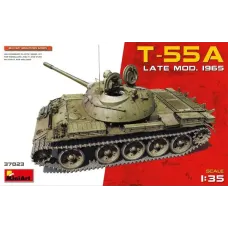Збірна модель 1:35 Танк Т-55А пізньої модифікації 1965 р. MiniArt 37023