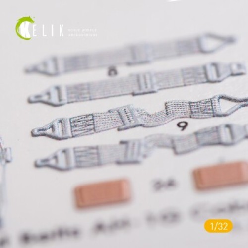 Декали AH-1G Cobra 3D декаль интерьер для комплекта ICM 1:32 КЕЛИК K32003