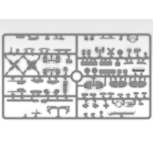 Вертолёты Сборная модель 1:48 Вертолет MH-60L Черный Ястреб ICM 48360