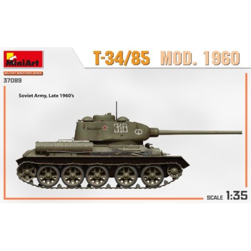 Бронетехника и артиллерия Танк Т-34-85 модификации 1960 года