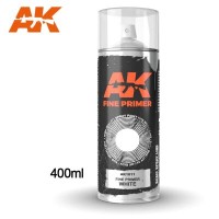 Fine Primer White - Spray 400ml (Includes 2 nozzles) : Грунт білий в аерозолі 400мл