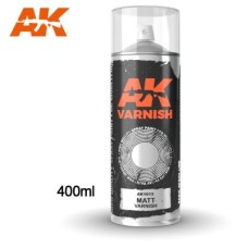 Matt Varnish - Spray 400ml (Includes 2 nozzles) : Лак матовий в аерозолі 400мл