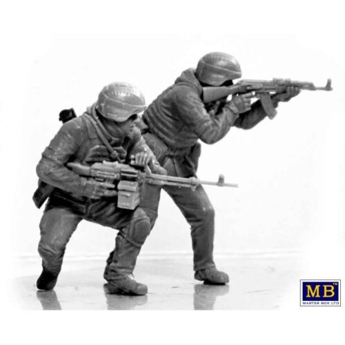 Фігури та мініатюри Збірна модель 1:35 Фігури Оборона Харкова, березень 2022 р. МастерБокс 35225