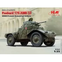 Французский бронеавтомобиль ІІ МВ Panhard 178 AMD-35 (ICM 35373)