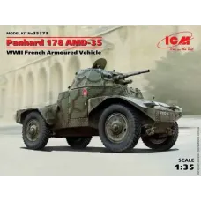 Французский бронеавтомобиль ІІ МВ Panhard 178 AMD-35 (ICM 35373)