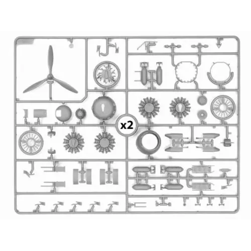 Збірна модель літака Збірна модель 1:48 американський літак A-26В (На Тихоокеанському театрі), ICM48285 1:48