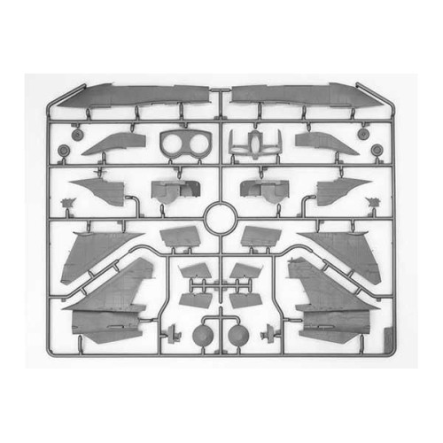 Збірна модель літака Збірна модель 1:72 Літак МіГ-25 RBT ICM72172 1:72