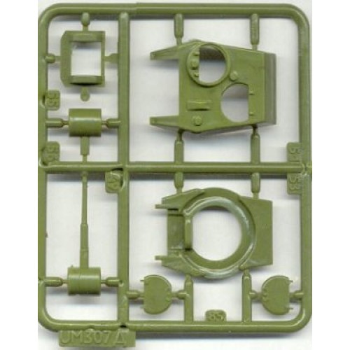 Бронетехника и артиллерия Советский легкий танк T-80 (UM307) Масштаб: 1:72