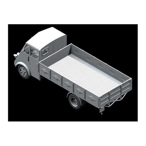 Бронетехника и артиллерия Грузовик Второй мировой войны Lastkraftwagen 3,5 t AHN с германскими водителями 1:24