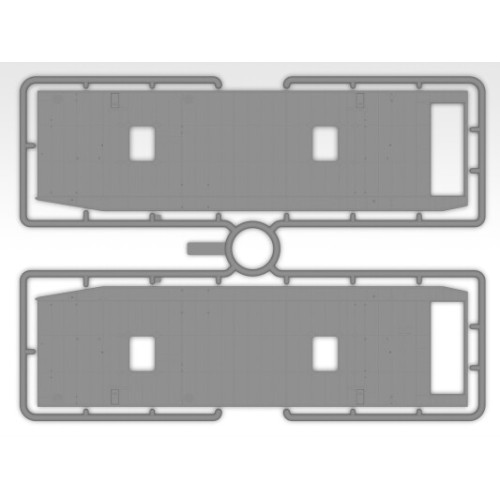 Збірна модель літака Універсальний військовий контейнер і аеродромне покриття США M8A1 1:35