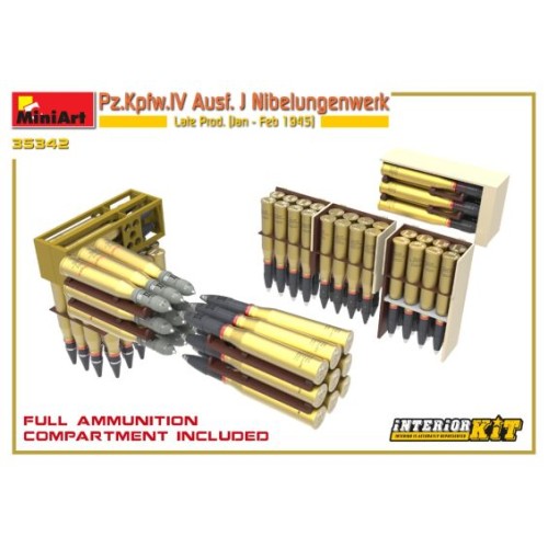 Бронетехника и артиллерия Немецкий танк Pz.Kpfw.IV AUSF.J (январь - февраль 1945). С интерьером
