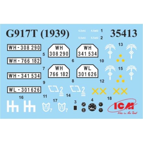 Бронетехніка та артилерія Збірна модель 1:35 G917T - бойова машина ППО ICM 35408