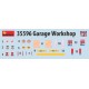 Наборы деталировки Сборная модель 1:35 Набор Гаражная мастерская Миниарт 35596