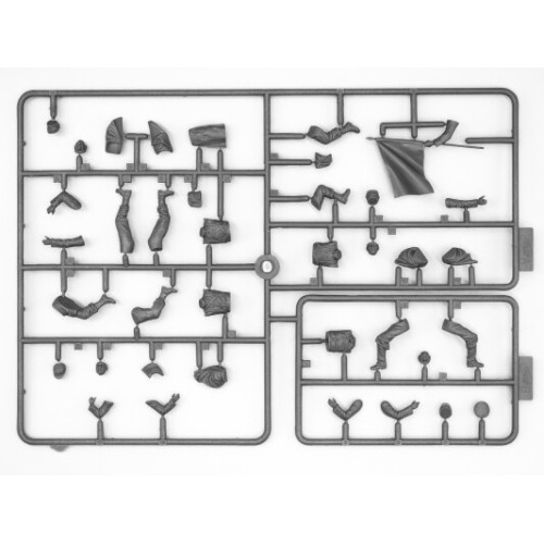 Фигуры и миниатюры Сборная модель 1:35 Фигуры Французская пехота на марше (1914) ICM 35705