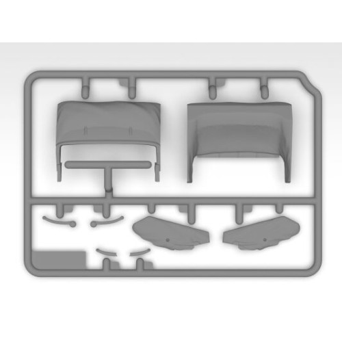 Авто-мото Сборная модель1:35 Немецкий штабной автомобиль Кабриолет 320 (W142) ICM 35540