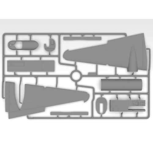 Сборная модель самолета Сборная модель 1:48 Самолет Ki-21-Ib 'Sally' с японскими пилотами и наземным персоналом ICM 48197 1:48