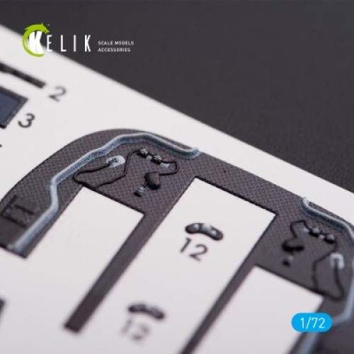 Декалі V-22 "Osprey" 3D декаль інтер'єр для комплекту Hasegawa 1:72 KELIK K72005